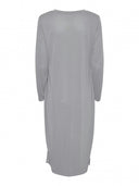 Φόρεμα μίντι basic Pieces 17151341 - Γκρι - thefashionproject.gr - PIECES