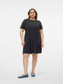 Φόρεμα plus size Vero Moda Curve 10271590 - Μαύρο - thefashionproject.gr - VERO MODA CURVE