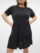Φόρεμα plus size Vero Moda Curve 10271590 - Μαύρο - thefashionproject.gr - VERO MODA CURVE