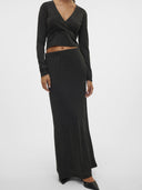 Φούστα μάξι με glitter ύφασμα Vero Moda 10316739