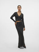 Φούστα μάξι με glitter ύφασμα Vero Moda 10316739