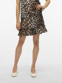Φούστα με print και βολάν Vero Moda 10324126
