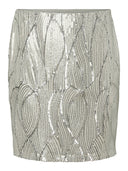 Φούστα μίνι με παγιέτες Vero Moda 10317123