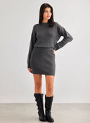 Φούστα μίνι πλεκτή 10305304 Aware by Vero Moda