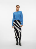 Φούστα πλεκτή με print Vero Moda 10310689