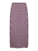 Φούστα πλισέ με print ONLY 15222539