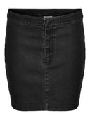 Φούστα δερματίνη Noisy May 27028696 - Μαύρο - thefashionproject.gr - NOISY MAY