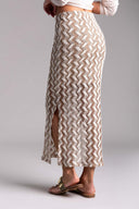 Φούστα μάξι crochet Vero Moda 10327093 - Άμμου - thefashionproject.gr - VERO MODA