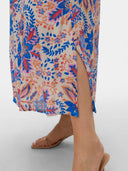 Φούστα μάξι plus size με print Vero Moda curve 10305656 - Multi - thefashionproject.gr - VERO MODA CURVE
