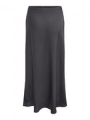 Φούστα μάξι σατέν ONLY 15333343 - Ανθρακί - thefashionproject.gr - ONLY