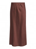 Φούστα μάξι σατέν ONLY 15333343 - Καφέ - thefashionproject.gr - ONLY