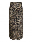 Φούστα μάξι σατέν ONLY 15333343 - Leopard - thefashionproject.gr - ONLY