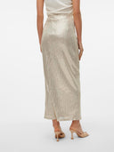Φούστα με παγιέτες Vero Moda 10306132 - Χρυσό - thefashionproject.gr - VERO MODA