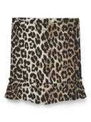 Φούστα με print και βολάν Vero Moda 10324126 - Leopard - thefashionproject.gr - VERO MODA
