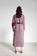Φούστα πλισέ με print ONLY 15222539 - Magenta - thefashionproject.gr - ONLY