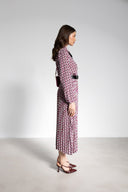 Φούστα πλισέ με print ONLY 15222539 - Magenta - thefashionproject.gr - ONLY
