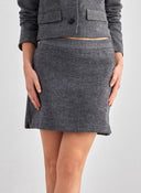 Φούστα σορτς μίνι Only 15305632 - Γκρι σκούρο - thefashionproject.gr - ONLY