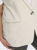 Γιλέκο μακρύ plus size CARMAKOMA 15319367 - Ζαχαρί - thefashionproject.gr - CARMAKOMA