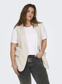 Γιλέκο μακρύ plus size CARMAKOMA 15319367 - Ζαχαρί - thefashionproject.gr - CARMAKOMA