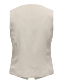 Γιλέκο υφασμάτινο ONLY 15337959 - Μπεζ - thefashionproject.gr - ONLY