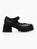 Γόβες δερμάτινες Mary Jane Ragazza 0598 - Μαύρο - thefashionproject.gr - RAGAZZA