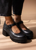 Γόβες δερμάτινες Mary Jane Ragazza 0598 - Μαύρο - thefashionproject.gr - RAGAZZA