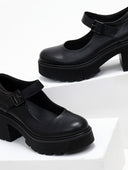 Γόβες δερμάτινες Mary Jane Ragazza 0598 - Μαύρο - thefashionproject.gr - RAGAZZA
