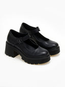 Γόβες δερμάτινες Mary Jane Ragazza 0598 - Μαύρο - thefashionproject.gr - RAGAZZA