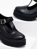 Γόβες δερμάτινες Mary Jane Ragazza 0599 - Μαύρο - thefashionproject.gr - RAGAZZA