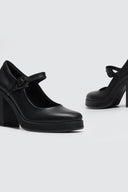Γόβες δερμάτινες Mary Jane Ragazza 0636 - Μαύρο - thefashionproject.gr - RAGAZZA