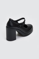 Γόβες δερμάτινες Mary Jane Ragazza 0636 - Μαύρο - thefashionproject.gr - RAGAZZA