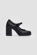 Γόβες δερμάτινες Mary Jane Ragazza 0636 - Μαύρο - thefashionproject.gr - RAGAZZA