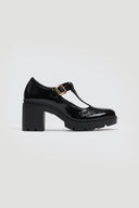 Γόβες λουστρίνι Mary Jane TFP - Μαύρο - thefashionproject.gr - TFP