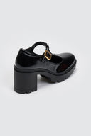 Γόβες λουστρίνι Mary Jane TFP - Μαύρο - thefashionproject.gr - TFP