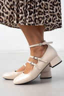 Γόβες λουστρίνι με μπαρέτα ERYNN - Ζαχαρί - thefashionproject.gr - ERYNN
