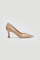 Γόβες λουστρίνι μυτερές ERYNN - Μπεζ - thefashionproject.gr - ERYNN - 23047003002