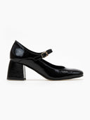 Γόβες Mary Jane λουστρίνι TFP - Μαύρο - thefashionproject.gr - TFP