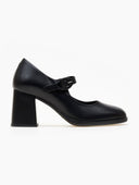 Γόβες Mary Janes δερμάτινες RAGAZZA 074 - Μαύρο - thefashionproject.gr - RAGAZZA