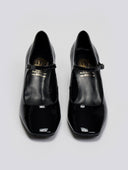 Γόβες Mary Janes λουστρίνι TFP - Μαύρο - thefashionproject.gr - TFP