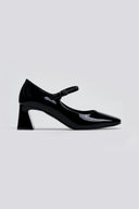 Γόβες Mary Janes λουστρίνι TFP - Μαύρο - thefashionproject.gr - TFP