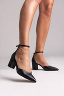 Γόβες με ανοιχτά πλαϊνά TFP - Μαύρο - thefashionproject.gr - TFP - 23676002003