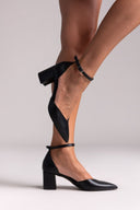 Γόβες με ανοιχτά πλαϊνά TFP - Μαύρο - thefashionproject.gr - TFP - 23676002003