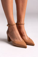 Γόβες με ανοιχτά πλαϊνά TFP - Ταμπά - thefashionproject.gr - TFP