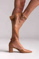 Γόβες με ανοιχτά πλαϊνά TFP - Ταμπά - thefashionproject.gr - TFP