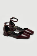 Γόβες με μπαρέτα Tfp - Burgundy - thefashionproject.gr - TFP