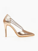 Γόβες με στρας μυτερές - Χαλκός - thefashionproject.gr - The Fashion Project