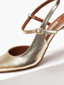 Γόβες μυτερές με λουράκι MARIAMARE - Χρυσό - thefashionproject.gr - MARIAMARE