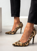 Γόβες μυτερές με print TFP - Leopard - thefashionproject.gr - TFP