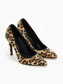 Γόβες μυτερές με print TFP - Leopard - thefashionproject.gr - TFP