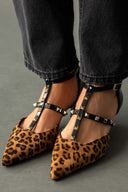 Γόβες μυτερές με τρουκς και print TFP - Leopard - thefashionproject.gr - TFP